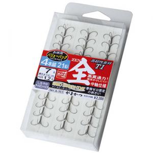 がまかつ VP(バリューパック) T-1全(ナノスムースコート) 4本錨 (鮎針 イカリ仕掛 早掛け型) ゆうパケット可