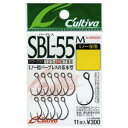 オーナー針 カルティバ シングル55バーブレス(ミノー用) S-55BLM ゆうパケット可