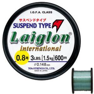 東亜ストリング レグロンインターナショナルサスペンドタイプ　600m　3号・3.5号