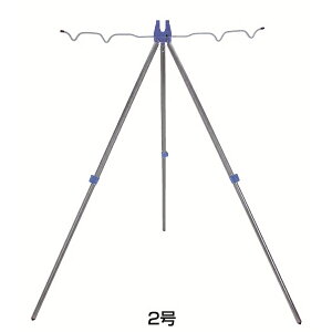 1/15は店内商品ポイント10倍 プロトラスト アルミ三脚 レバー式 2号 ブルー PT-5020 (竿掛け 三脚 ロッドスタンド)