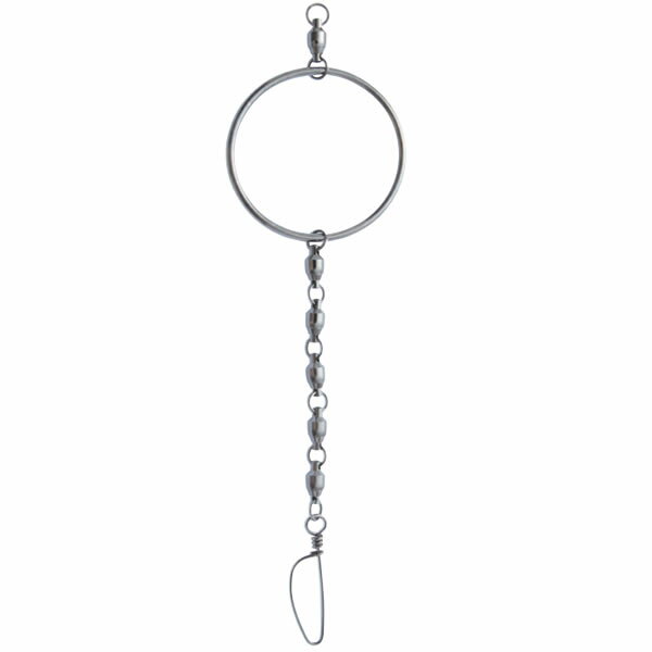 ミヤマエ キャラマンリング 2型 (サルカン・スナップ) ゆうパケット可のサムネイル