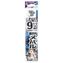 ささめ針 瀬戸内メバル糸付 黒 AA508 (糸付き針) ゆうパケット可