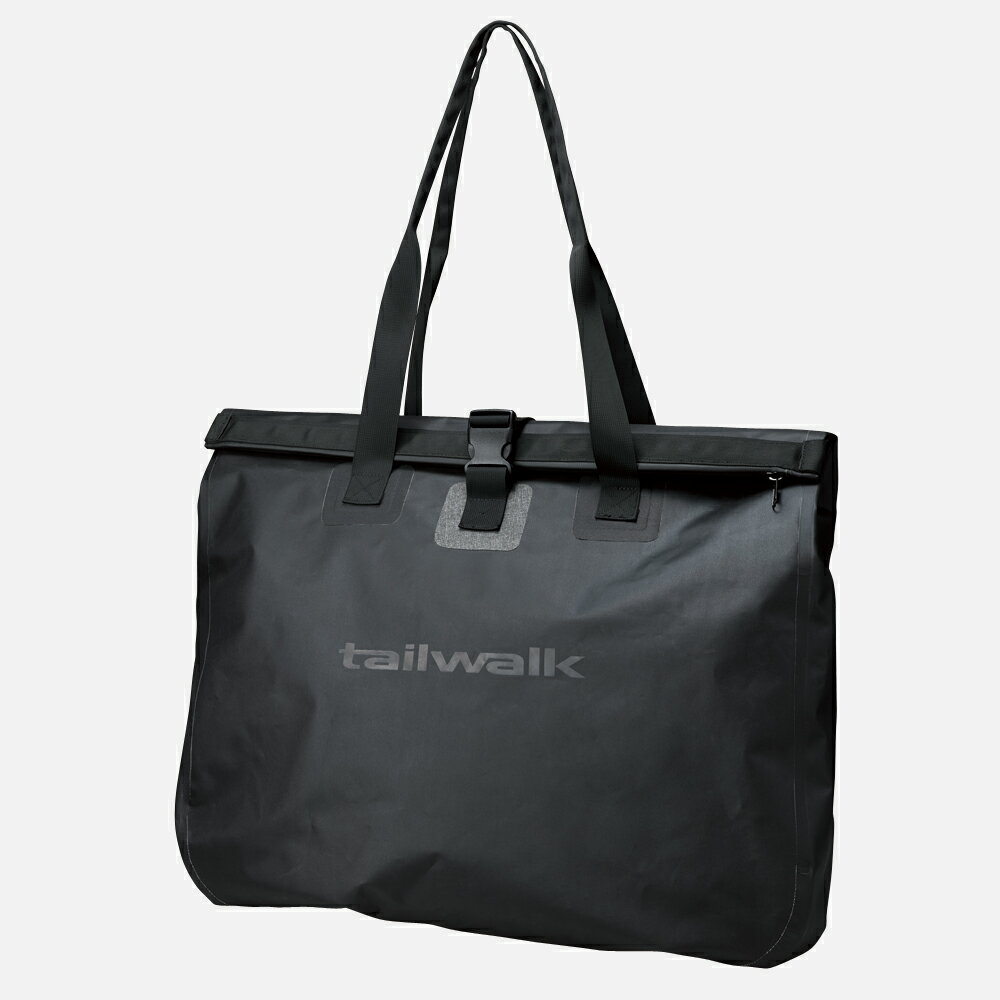 テイルウォーク W.T.C. TOTE BAG ブラック L (フィッシングバッグ)