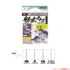 4/25はエントリーで最大P19倍 オーナー 魅玄(ミクロ)タナゴ 2.5cmハリス(チチワ付) 26614 (淡水糸付針) ゆうパケット可