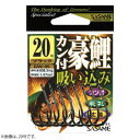 ささめ針 カン付豪鯉(吸込み) GW-05 (淡水バラ針) ゆうパケット可