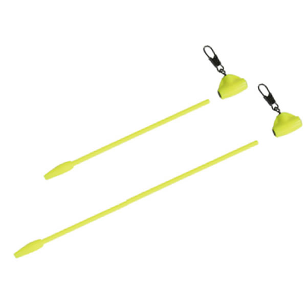 釣研 からまんパイプ イエロー (ウキ釣り用品) ゆうパケット可