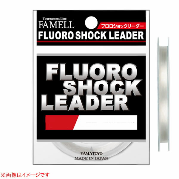 山豊テグス フロロショックリーダー 15m (ショックリーダー フロロカーボン) 30lb ゆうパケット可