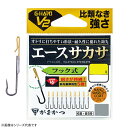 【7/15はポイント10倍!】 がまかつ G-HARD V2 エースサカサ(フック式) 68-859 (鮎背針・鮎サカサ針) ゆうパケット可
