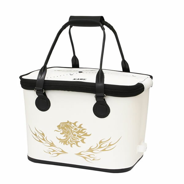 サンライン ハードバッカン ホワイト 36cm SB-172 (バッカン 撒き餌 釣り コマセ バケツ)