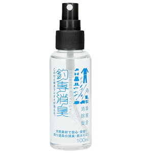 タカミヤ 釣専消臭 100ml JF-104 (除菌 消臭 ノンアルコール 無香料)