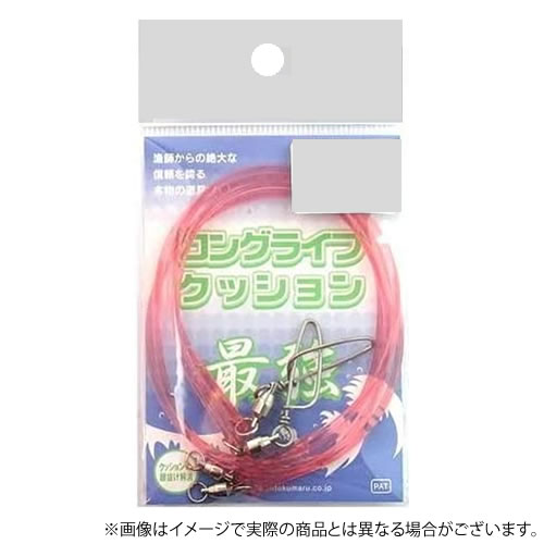 人徳丸 ロングライフクッション ピンク 3.5mm×50cm P035-050BB (クッションゴム) ゆうパケット可