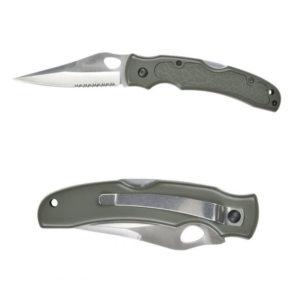 【11/20～ エントリー＆3点でP10倍】　ベルモント フォールディングハンターナイフ シルバーブレード ..