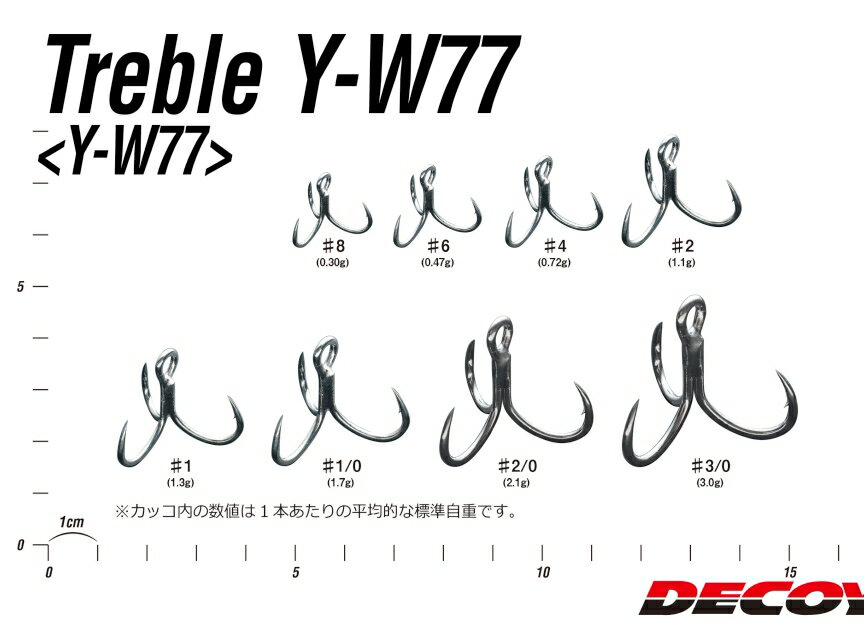 DECOY Treble Y-W77 #8 (2)