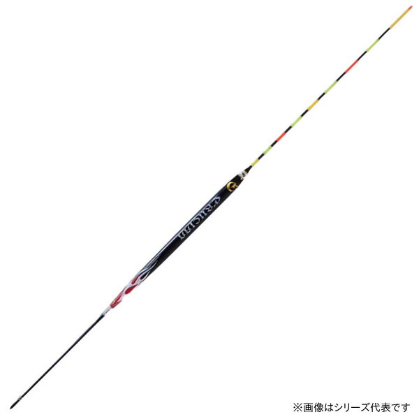 釣武者 鬼馬棒(きばぼう) スペアバーバートップ ヴィヴィットピンク／イエロー / 棒ウキ 【釣具】 【メール便発送】