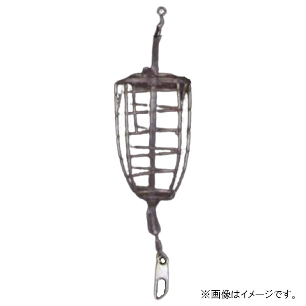 【11/20～ エントリー＆3点でP10倍】　海幸漁具 ステンコマセカゴ ゴム付 No.15 M15-B (コマセカゴ)