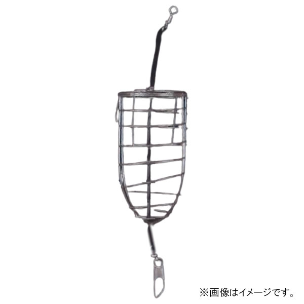 【11/20～ エントリー＆3点でP10倍】　海幸漁具 ステンコマセカゴ No.16 ゴム付 L16-B (コマセカゴ)