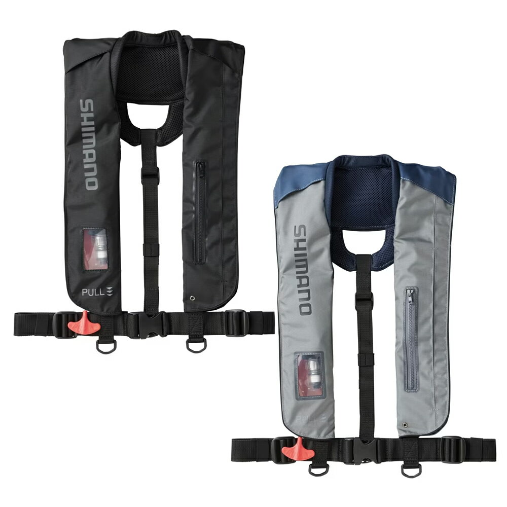 【11/20〜 エントリー&3点でP10倍】 シマノ ラフトエアジャケット VF-051K (自動膨張 ライフジャケット 桜マーク 国土交通省認定)