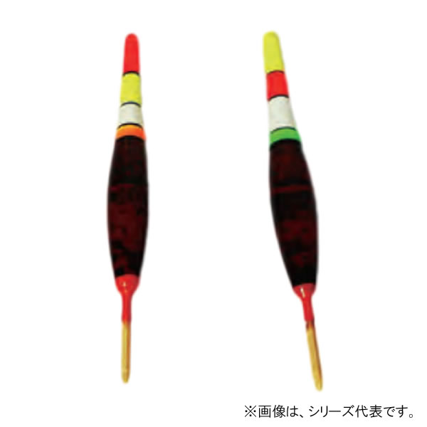 ウメズ 蛍光研出唐辛子 (2本入) 20号 0022F (ウキ) ゆうパケット可