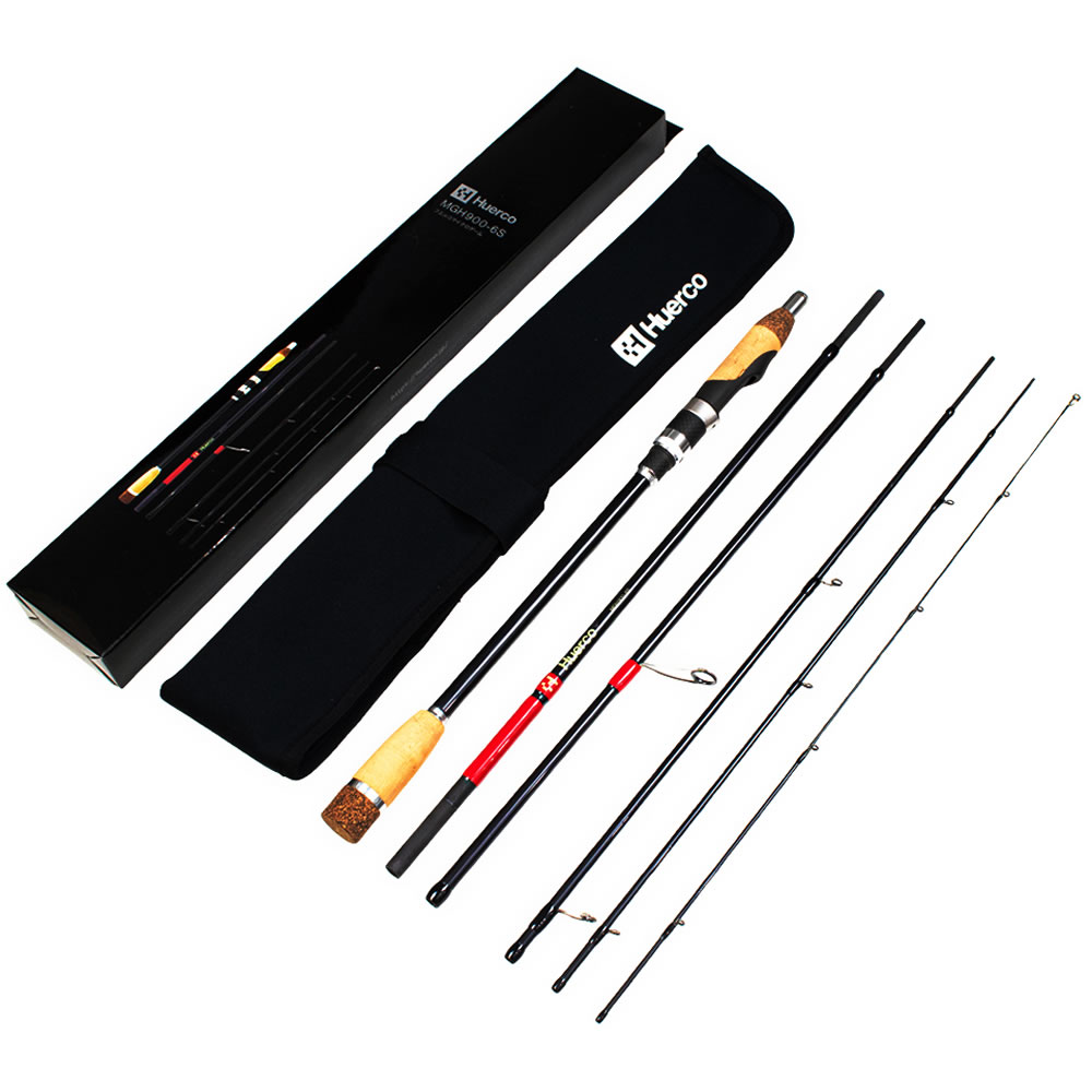 フエルコ Huerco フィッシングロッド MGH900-6S 312844 (釣り セット 竿 ロッド コンパクトロッド)