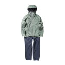 【エントリーで最大P10倍! 5/9 20:00スタート! 】シマノ 24 3レイヤー レインスーツ セージグリーン RA-047X (レインウェア レインスー...