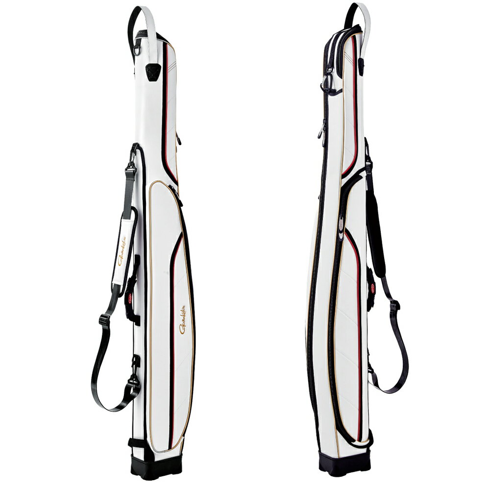 【11/20〜 エントリー&3点でP10倍】 がまかつ フィッシングロッドケース(スリム) ホワイト GC293 (ロッドケース 竿ケース)(大型商品A)