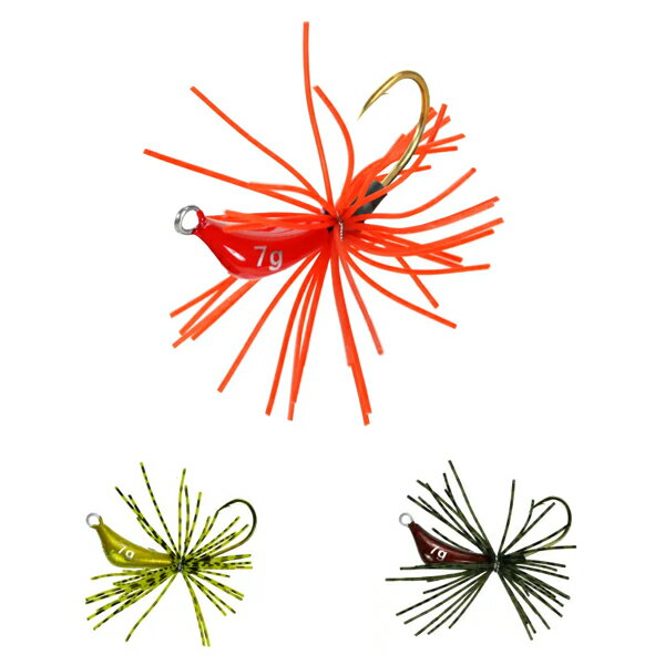 【11/20～ エントリー＆3点でP10倍】　バスデイ 紅ショウガ 7g (ラバージグ 海釣り) ゆうパケット可