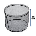 プロックス 交換用ラバーコーティングネット ラウンド型 60/ブラック PX987260K (替網)