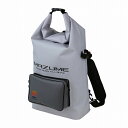 mazume(マズメ) mzウォータープルーフバッグ 40L ライトグレー MZBK-845 (フィッシングバッグ リュック バックパック)