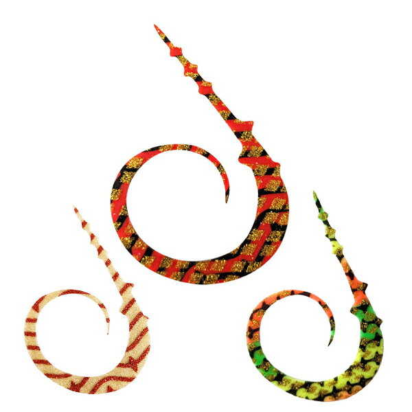 【11/20～ エントリー＆3点でP10倍】　烈 小 69% トール 替えネクタイ (ルアー自作 タイラバ ネクタイ) ゆうパケット可