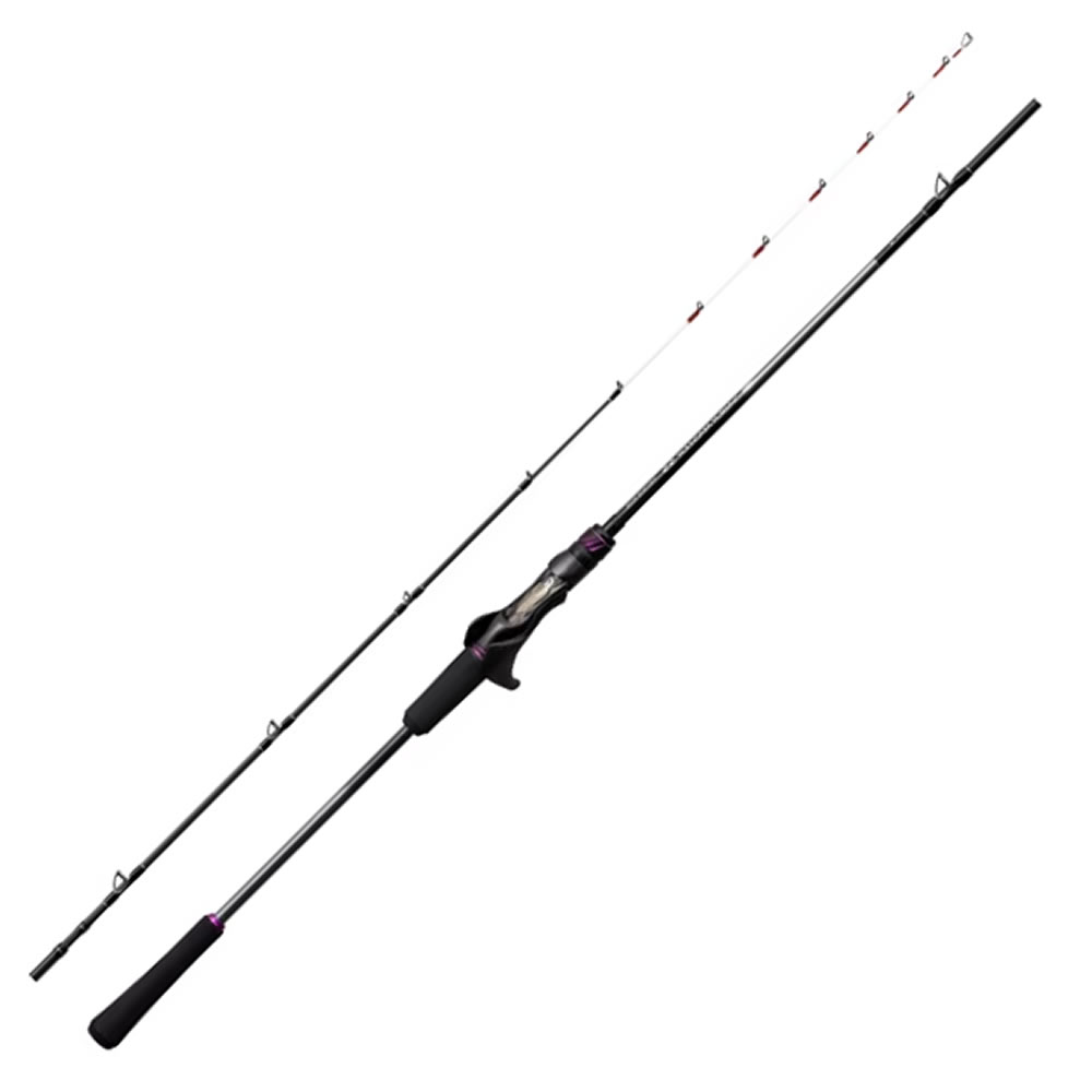 シマノ 25 サーベルマスター SS テンヤ 73M190 (Shimano 竿 ロッド 船 海 釣り)■全長(m)：1.9■継ぎ方式：並継■継数(本)：2■仕舞寸法(cm)：98.5■自重(g)：146■先径(mm)：1.1■テンヤ号数(号)：30-60■リールシート位置(mm)：421■リールシートタイプ：DOWNLOCK■カーボン含有率(％)：98.4■発売年：2025年≪シマノ Shimano 竿 ロッド 船 海 釣り≫●繊細×喰わせのスペックで低活性を攻略。●低活性時を攻略する、SSシリーズ中もっとも繊細な7:3調子。●繊細かつしなやかな穂先でタチウオの小さなアタリを目感度で大きく表現。●電動スロー巻きやスロージャーク＆テンションフォール、そしてステイなど喰わせのテクニックで大きな威力を発揮します。●「在庫有り」の表示であっても、必ずしも在庫を保証するものではありません。掲載商品につきましては、各モール及び実店舗と在庫を共有しております。（その為、展示品も含まれます。）完売や欠品の場合は、誠にご迷惑をお掛けいたしますが、御注文をキャンセルさせていただく場合がございます。予めご了承ください。●商品画像は代表画像の場合もございます。商品名等をご確認の上ご購入ください。また、仕様変更により商品スペックやパッケージ、内容量などが変更となる場合がございます。仕様変更に伴う返品、商品交換の際の往復送料はお客様ご負担となります。予めご了承ください。低活性を攻略する繊細×喰わせ