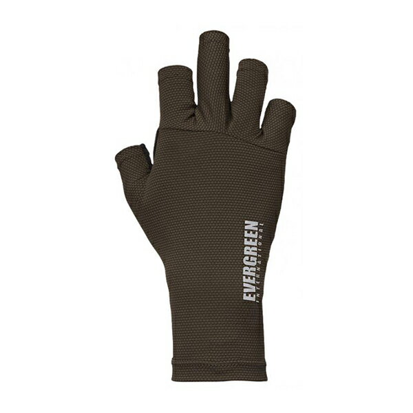 エバーグリーン EG UVプロテクトグローブ カーキ (フィッシンググローブ 釣り) ゆうパケット可