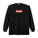 がまかつ ロングスリーブTシャツ ボックス ブラック ボックスロゴ GM3811 (フィッシングシャツ 長袖Tシャツ)