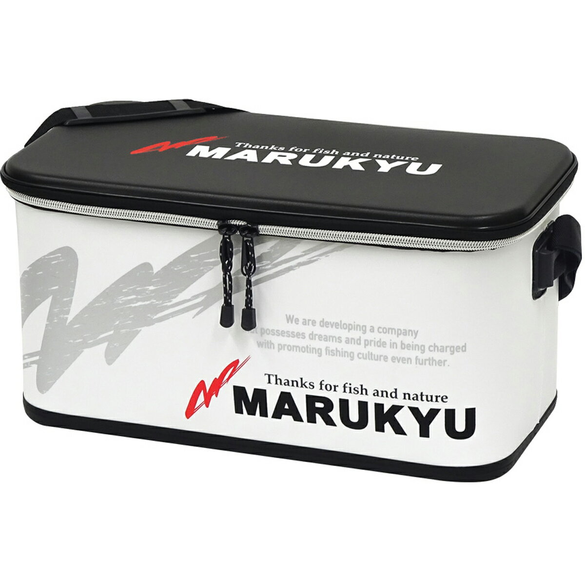 マルキュー ドライバッグMQ-01(タイプP) ホワイト (EVAバッグ 釣り)