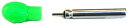 電池交換可能 高輝度LED 緑色発光 LEDライト R25fgjr435g2 ナイターウキ 集魚ライト 竿先ライト 等魚釣りに大活躍 メール便送料無料