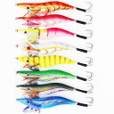 タコエギ ラトル入り 3.5号 8カラー 8本 セット R20tk35-8c-rt エギング 仕掛け 蛸 タコ釣り メール便送料無料
