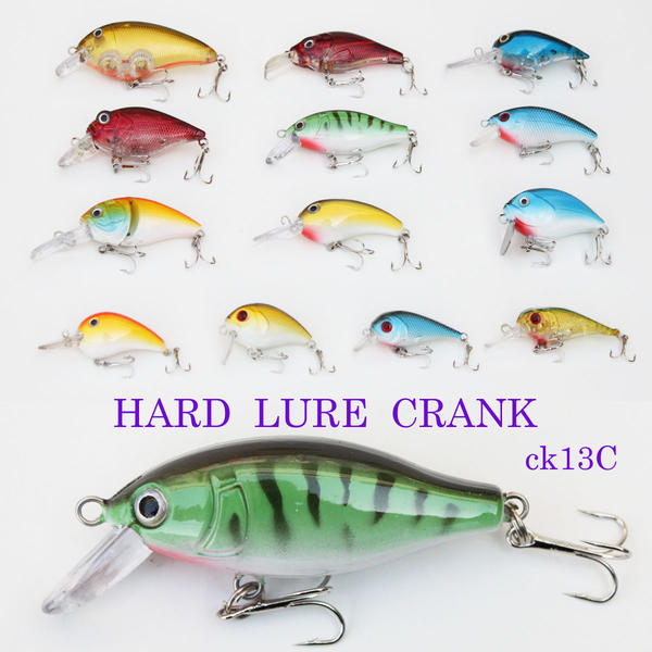 Buzz Bait - 送料無料 クランク 13個 R12ck13C ルアーフィッシング 用 ハードルアー