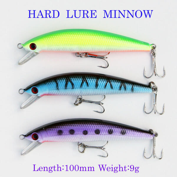 ルアー・フィッシング 用　ハードルアー ミノー　6個セット 100mm/9g R12mnA06