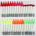訳あり 仕掛け 浮きスッテ 夜光 4.0号 6色 30本 セット R20sute40hPY6c30wtWK アオリイカ ヒイカ 等 用 イカ 釣り 仕掛け メール便送料無料
