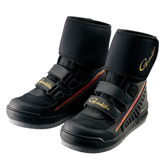 【がまかつ】GM4537 ウェーディングシューズ(フェルト) ブラック L