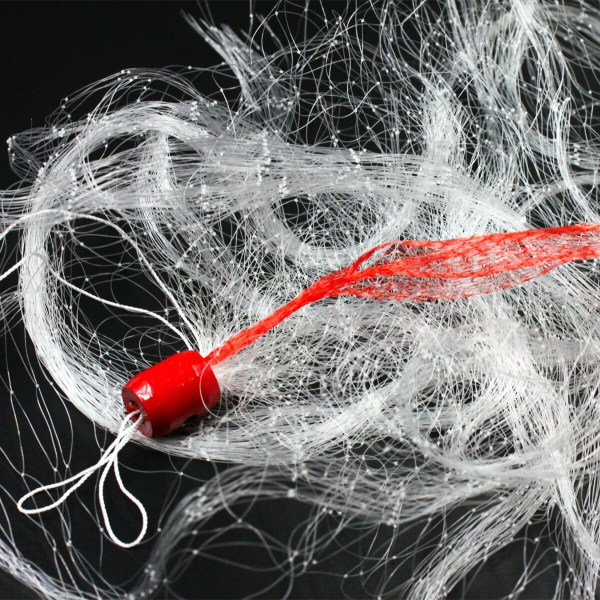 【11/26まで 2個でP5倍3個でP10倍(要エントリー)】マルシン漁具 カニ網 ホワイト 25号鉛 エサ袋付き 釣り具 釣具