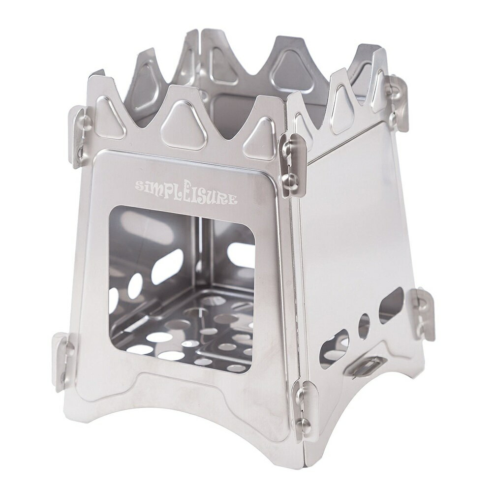 simPLEISURE ウッドストーブC 薪ストーブ コンロ 組み立て式通販格安セール情報 楽天 通販