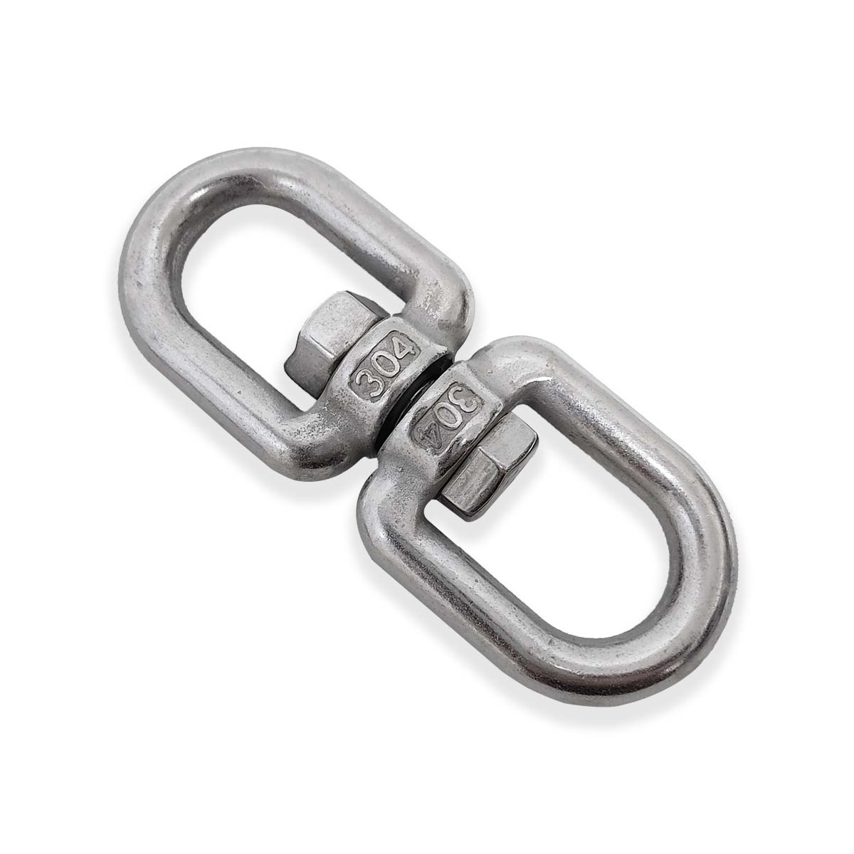 【3/25まで 2個でP5倍3個でP10倍(要エントリー)】ステンレス製 スイベル 13サイズ 回転金具 業務用スイベル チェーン金具 ねじれ取り よりとり よりもどし 耐久性 防錆 304ステンレス鋼製 物流