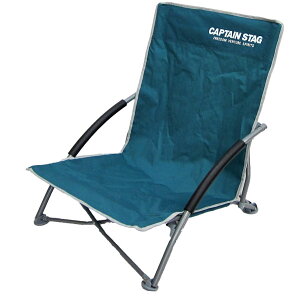 ラコンテ ロースタイル イージーチェア グリーン UC-1503 キャプテンスタッグ アウトドア チェア ローチェアー