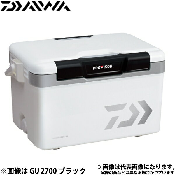 【10日はP最大43倍】要エントリー＊プロバイザー HD GU 2700 ブラック ダイワ クーラーボックス 27L 釣り キャンプ 中型クーラー 座れる 両開き [emrg]