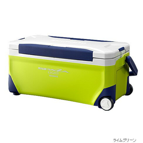 スペーザ ライト 350 キャスター付き ライムグリーン シマノ クーラーボックス 35L 釣り クーラー通販格安セール情報 楽天 通販