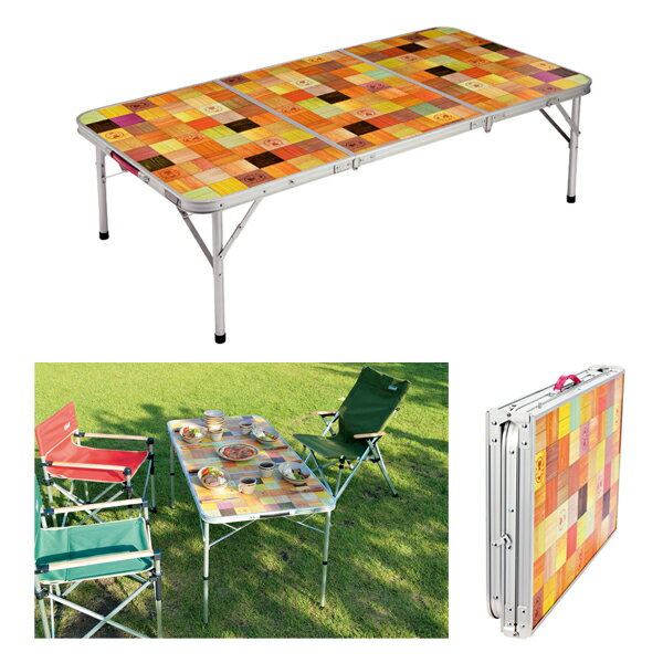 ナチュラルモザイクリビングテーブル/140プラス 2000026750 コールマン アウトドア テーブル キャンプ通販格安セール情報 楽天 通販