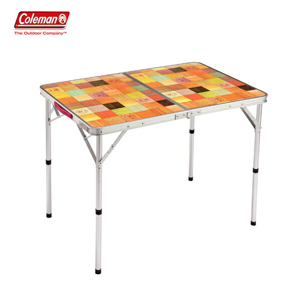 ナチュラルモザイクリビングテーブル/90プラス 2000026752 コールマン アウトドア テーブル キャンプ