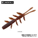 シザーコーム 3インチ ドバミミズ ジャッカル ブラックバス ワーム バスルアー