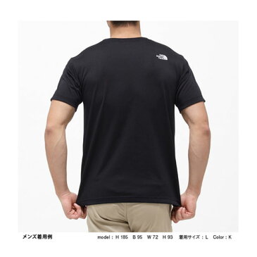 ショートスリーブカモフラージュロゴティー（メンズ） ミックスH S NT31932 ノースフェイス Tシャツ 静電気ケア アウトドア