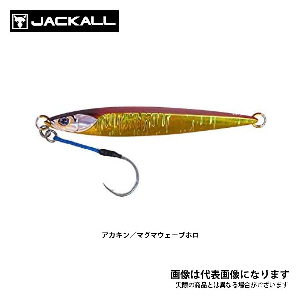 バンブルズジグ ショート 100g アカキン／マグマウェーブホロ ジャッカル